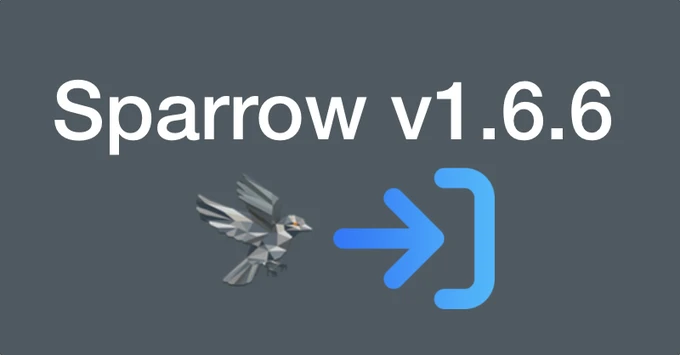 Sparrow Bitcoin Wallet Release 1.6.6