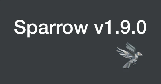 Sparrow Bitcoin Wallet Release 1.9.0