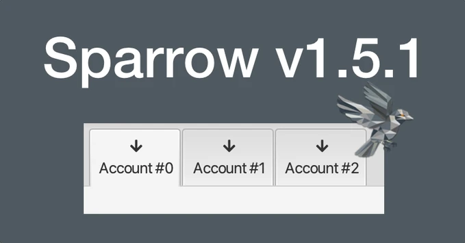 Sparrow Bitcoin Wallet Release 1.5.1